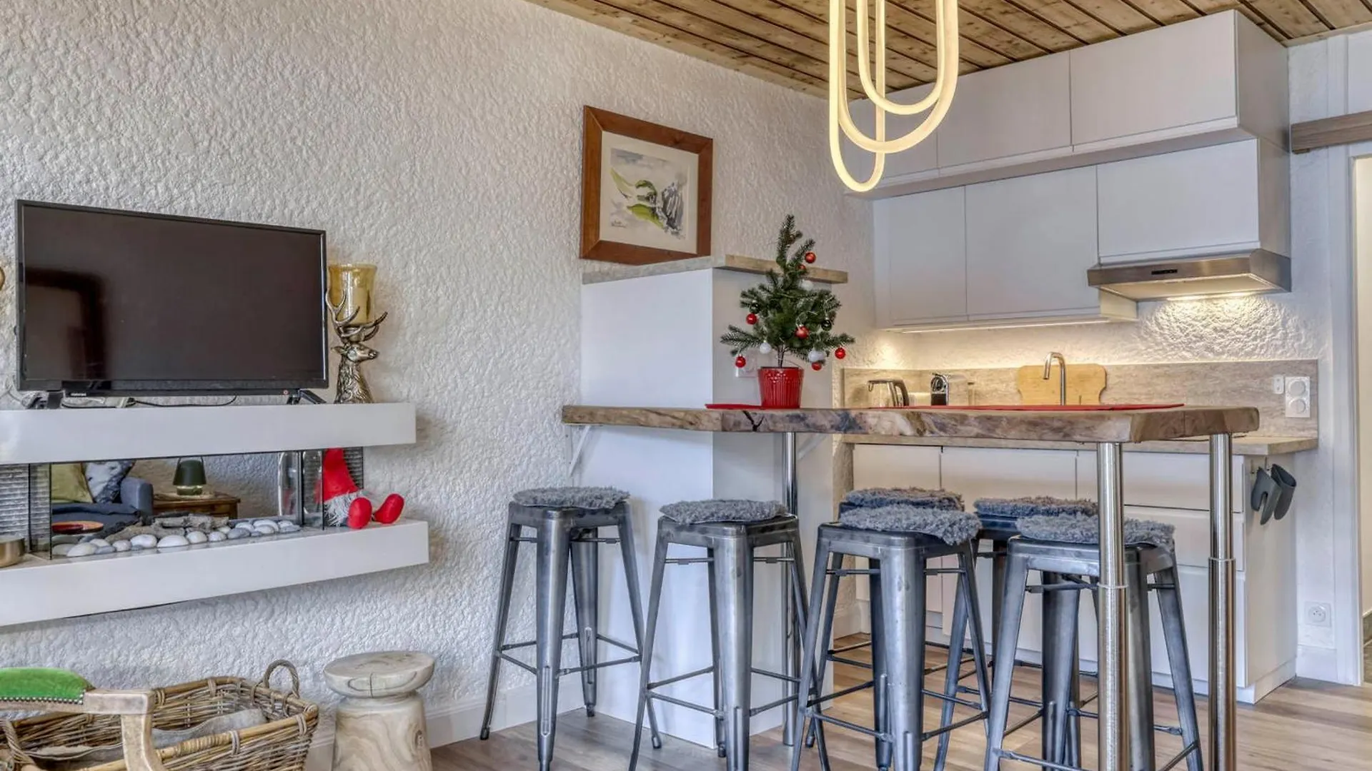 Apartment Studio Cosy Avec Coin Montagne, Proche Telepherique, Wifi Et Parking - Fr-1-453-321 Megeve France